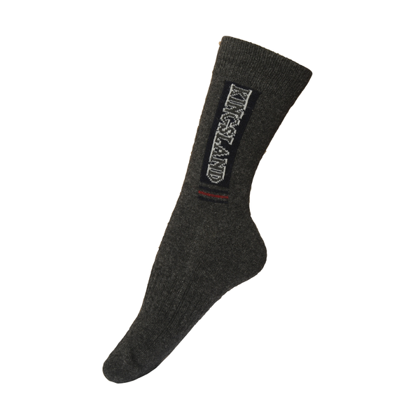 Kingsland KLedgar Unisex Woll-Mix Socken HW 23/24 Dark Grey