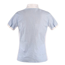 Lade das Bild in den Galerie-Viewer, Rückenansicht von Kingsland Turniershirt mit weißen Stehkragen
