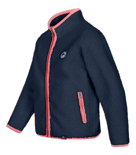 kinderjacke seitlich blau pink