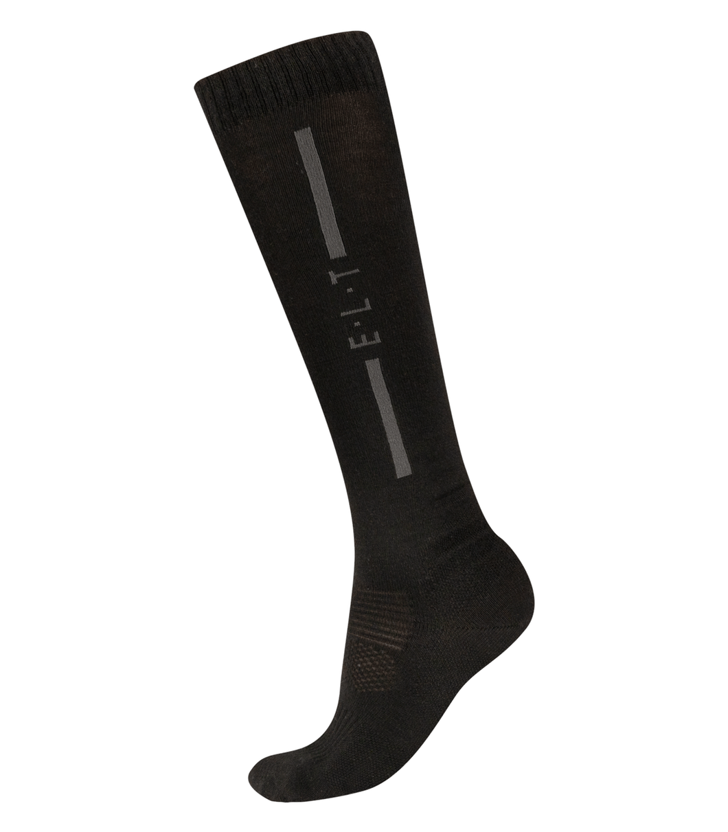 merino socken mit logo