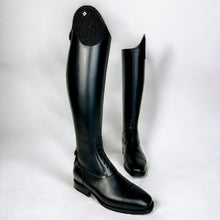 Lade das Bild in den Galerie-Viewer, springstiefel mit glitzer top schwarz
