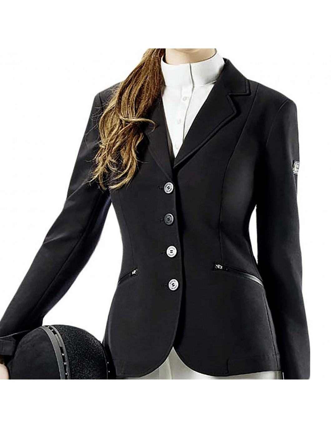 Equiline Turnierjacket Michelle schwarz und blau