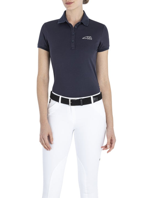 Equiline Poloshirt Crisc blau