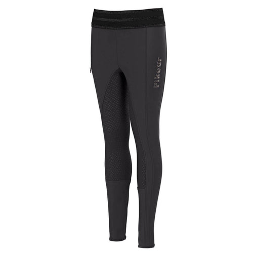 reitleggings grau von vorne