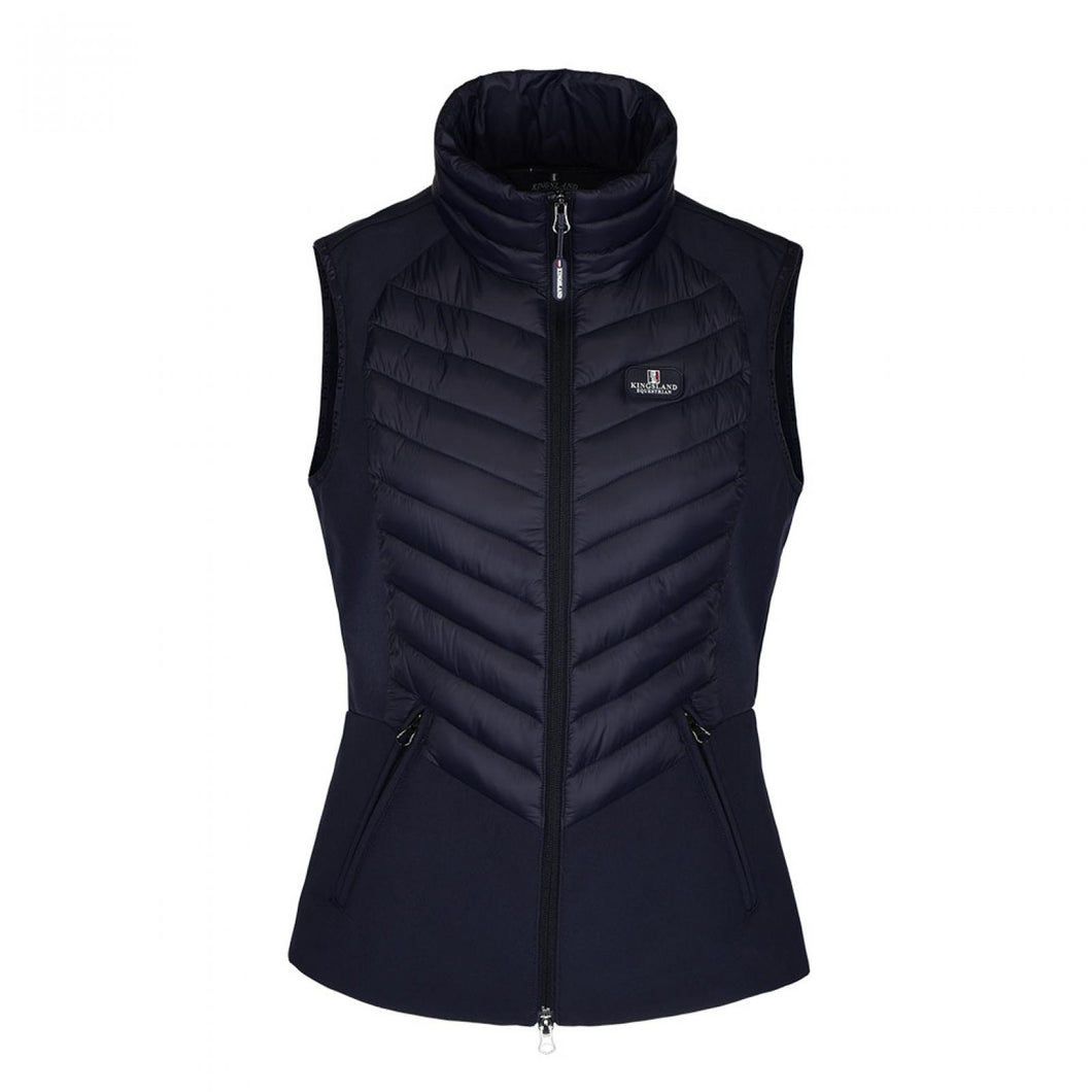 Kingsland Classic Hybrid Bodywarmer Weste Damen navy