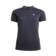Lade das Bild in den Galerie-Viewer, Kingsland Classic Polo Pique Shirt Damen schwarz
